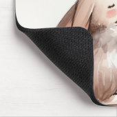 Bunny en Penguin vriendschap Muismat (Hoek)