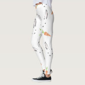 Bunny- en wortelLeggings Leggings (Links)