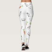 Bunny- en wortelLeggings Leggings (Achterkant)