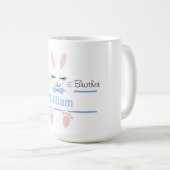 Bunny Face Baby  and Mug Personalized (Devant droit)