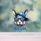Bunny Face Bruh Mème Drôle Dire Bro Salutation Eas (Neutre)