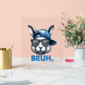 Bunny Face Bruh Mème Drôle Dire Bro Salutation Eas (Mariage)