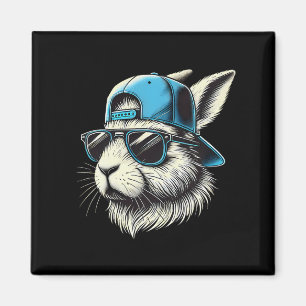 Bunny Face Pet Zonnebrillen Happy Easter Day Boy K Magneet
