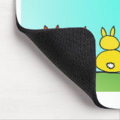 Bunny Family Mousepad Muismat (Hoek)
