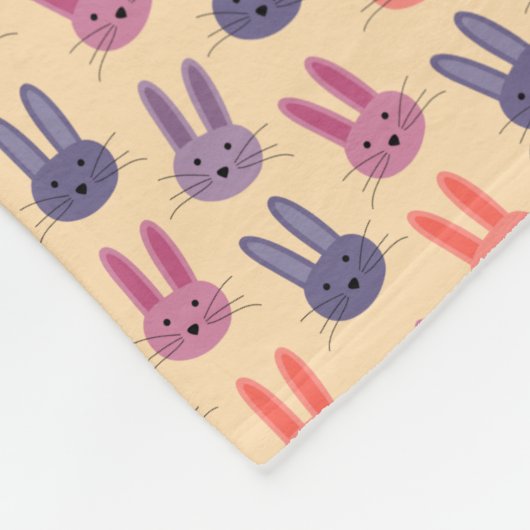 Bunny Fleece Blanket (Hoek)
