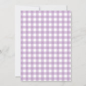 Bunny floral de Whimsical Invitation chasse aux oe (Dos)