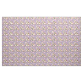 Bunny Flowers U verandert achtergrondkleur Stof (Yard (91,4 cm))