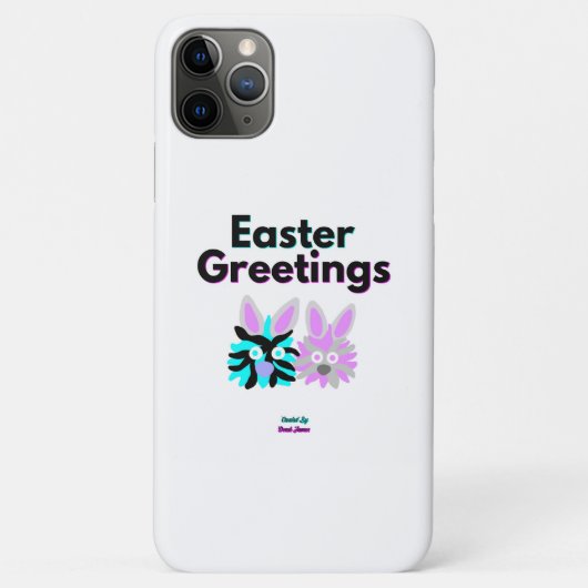 Bunny Fuzzies Apple iPhone 11 Pro Max Coque (Dos)