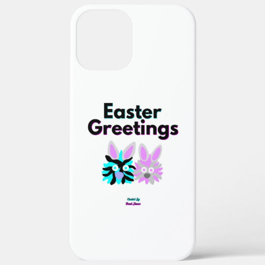 Bunny Fuzzies Apple iPhone 12 Pro Max Coque (Verso)