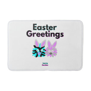 Bunny Fuzzies Medium Badmat