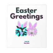 Bunny Fuzzies-Notitieblok Notitieblok (Voorkant)