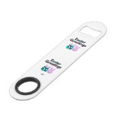 Bunny Fuzzies Speed Flesopener Flessenopener (Voorkant Gekanteld)