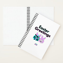 Bunny Fuzzies Spiral Notitieboek (14 cm x 21,6 cm)