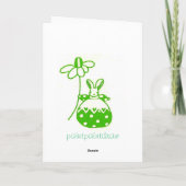 bunny gaat naar de universiteit kaart (Achterkant)