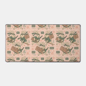 Bunny Gamer Keyboard Samurai  Bureaumat (Voorkant)