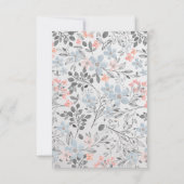 Bunny Genre Reveillez Baby shower Invitation (Dos)