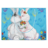 Bunny Gift Bag - Knuffel Groot Cadeauzakje (Voorkant)