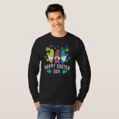 Bunny Gnome Squad Rabbit Eggs Hunting Happy Easter T-shirt (Voorkant volledig)