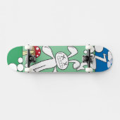 Bunny Graffiti Skateboard (Horizontaal)