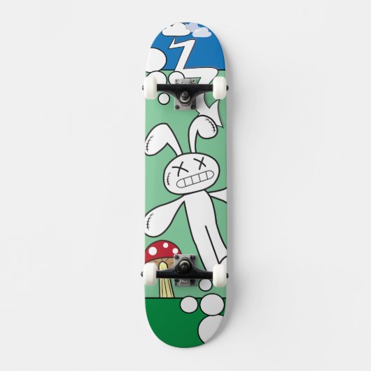Bunny Graffiti Skateboard (Voorkant)