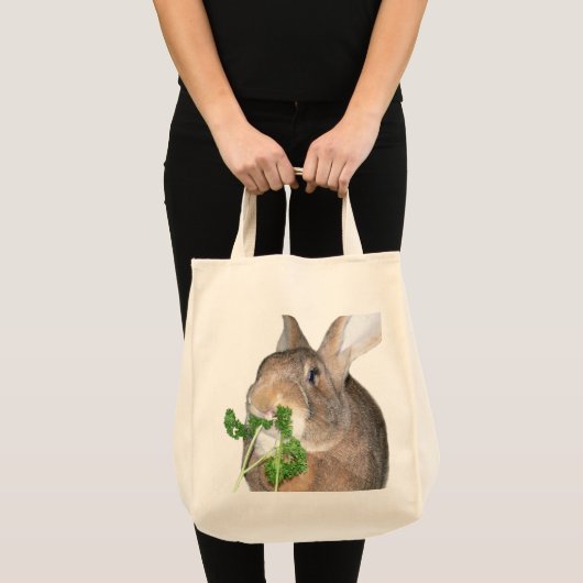 Bunny grocery bag tote bag (Voorkant (product))