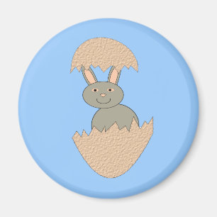 Bunny Hatching van Egg Weird Magnet Magneet