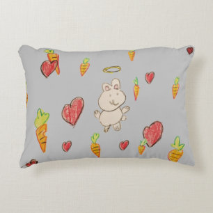 BUNNY HEAVEN - Pillow (geborsteld polyester) Accent Kussen