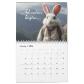 Bunny Het Avontuur Konijn 2024 Kalender (Jan 2026)