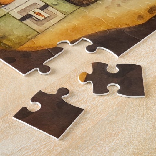 Bunny Hibernation 11x14 Puzzle (30 Big Pieces) (Côté)