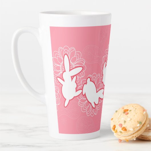Bunny Hop Fun Latte Mok (In situ)