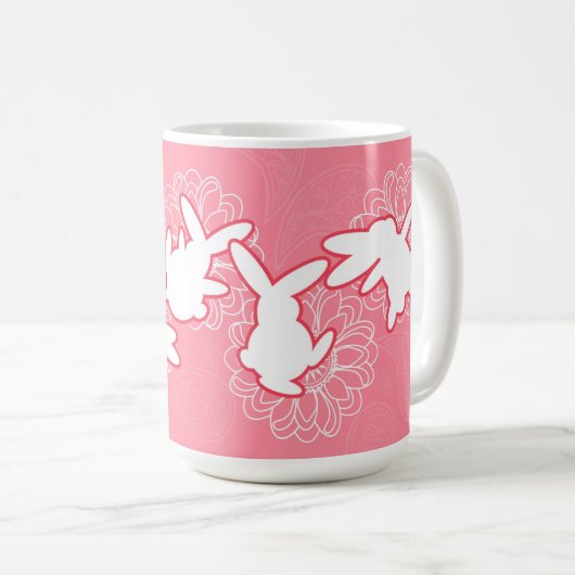 Bunny Hop Mug classique (Devant droit)