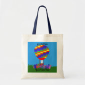 Bunny Hot Air ballon #2 Canvas tas (Voorkant)