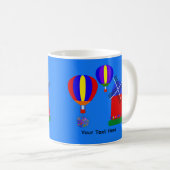 Bunny Hot Air Balloon #1 Mok (Voorkant rechts)