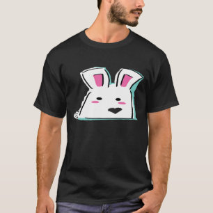 Bunny Illustration Cute Rabbit Schattig T-shirt