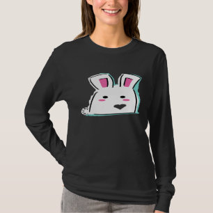Bunny Illustration Cute Rabbit Schattig T-shirt