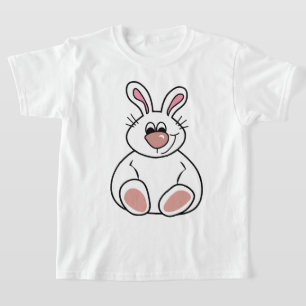 Bunny Illustration T-shirt voor kinderen