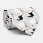 "BUNNY IN A PET MAGICIAN" STROPDAS (Opgerold)