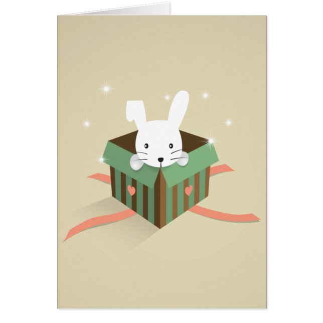 Bunny in een cadeaudoos (Voorkant)