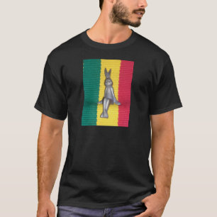 Bunny in Rasta Kleuren: Een vleugje Groovy Art Pri T-shirt