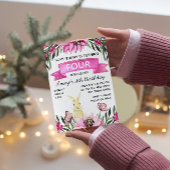 Bunny Invitation d'anniversaire