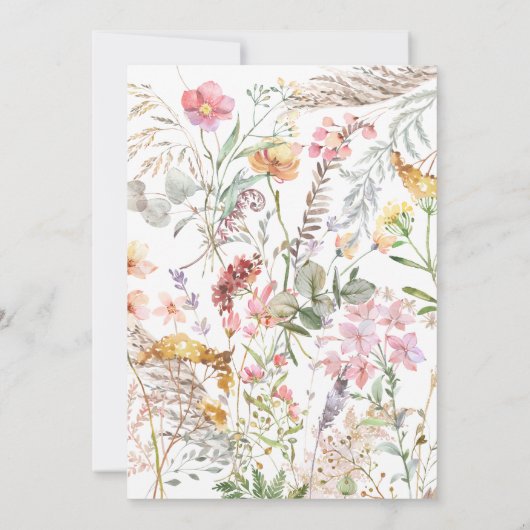 Bunny Invitation d'anniversaire, Certains lapins e (Dos)