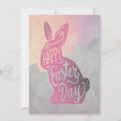 Bunny - Invitation de Pâques (Dos)