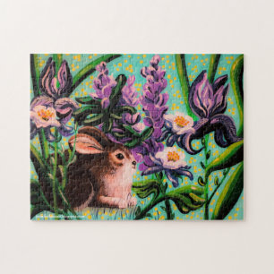 Bunny is Iris Puzzle Legpuzzel