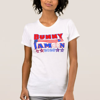 bunny jamon 2028 womens tee t-shirt