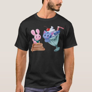 Bunny Kat Pannenkoek Milkshake T-shirt