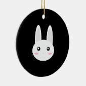 Bunny Keramisch Ornament (Rechts)