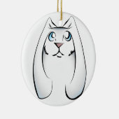 Bunny Keramisch Ornament (Rechts)