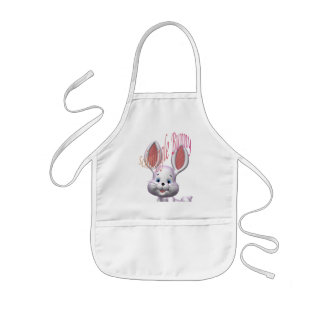 bunny kinder schort