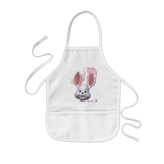 bunny kinder schort (Voorkant)