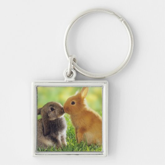 Bunny Kiss Sleutelhanger (Voorkant)